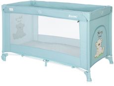 Манеж Lorelli NOEMI 2 Layers Blue Surf TEDDY